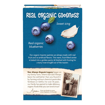 Nature's Path Organic Frosted Buncha Blueberries Toaster Pastries 11 oz