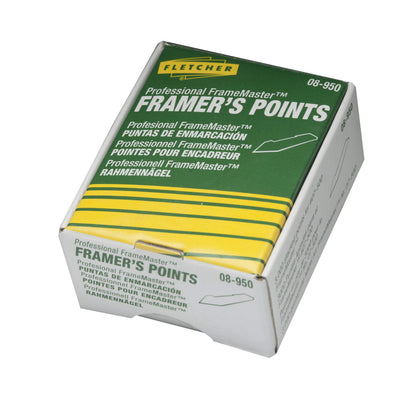Fletcher-Terry Co Framers Stacked Points 08 950 Silver 5/8 in