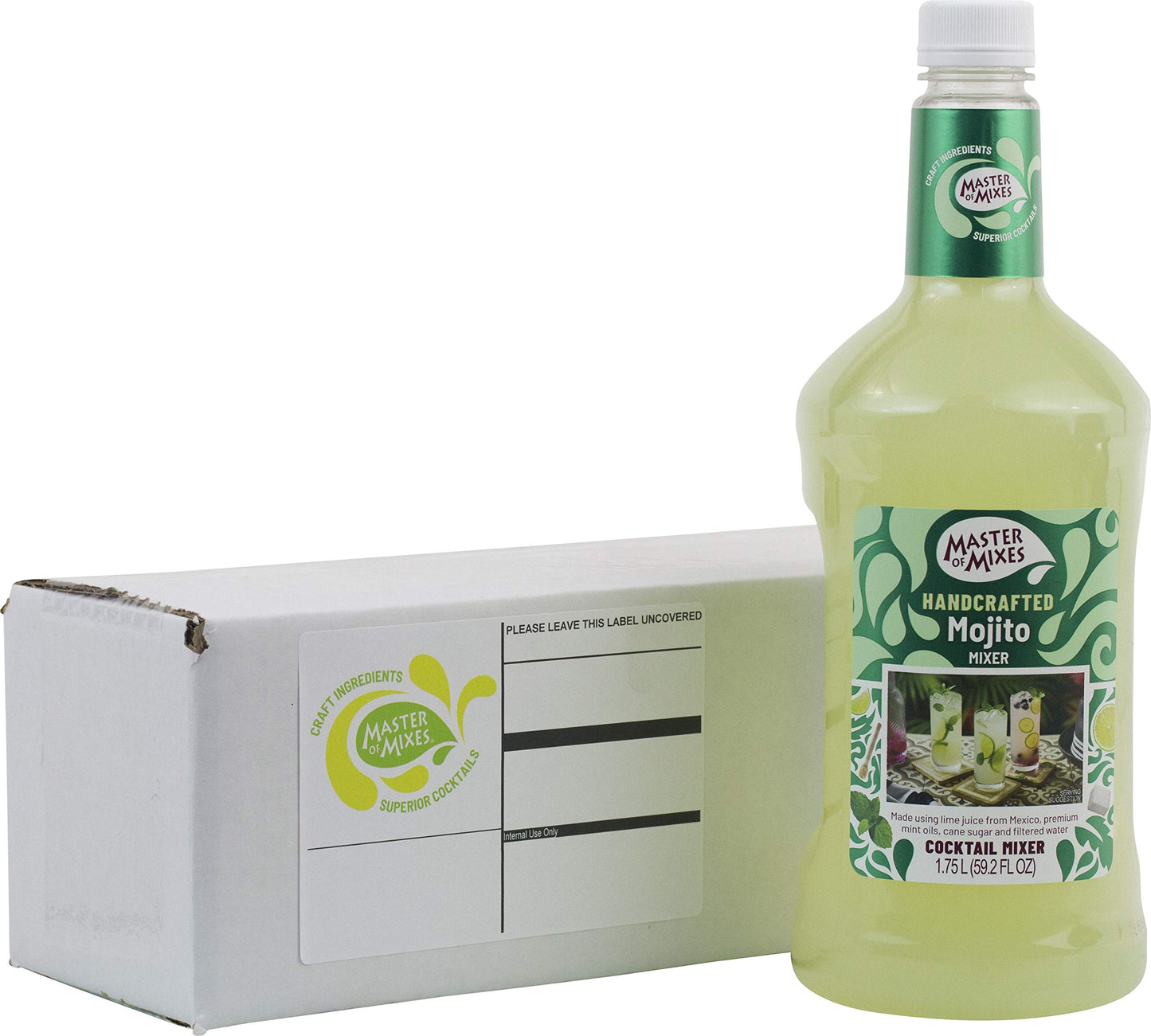 Master of Mixes Mojito Drink Mix Ready To Use Bottle 59.2 1.75 Liter