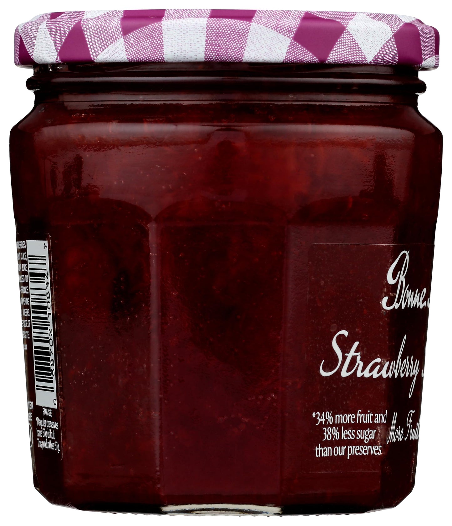Bonne Maman Fruit Spread Strawberry More Fruit Less Sugar 11.8 Ounce