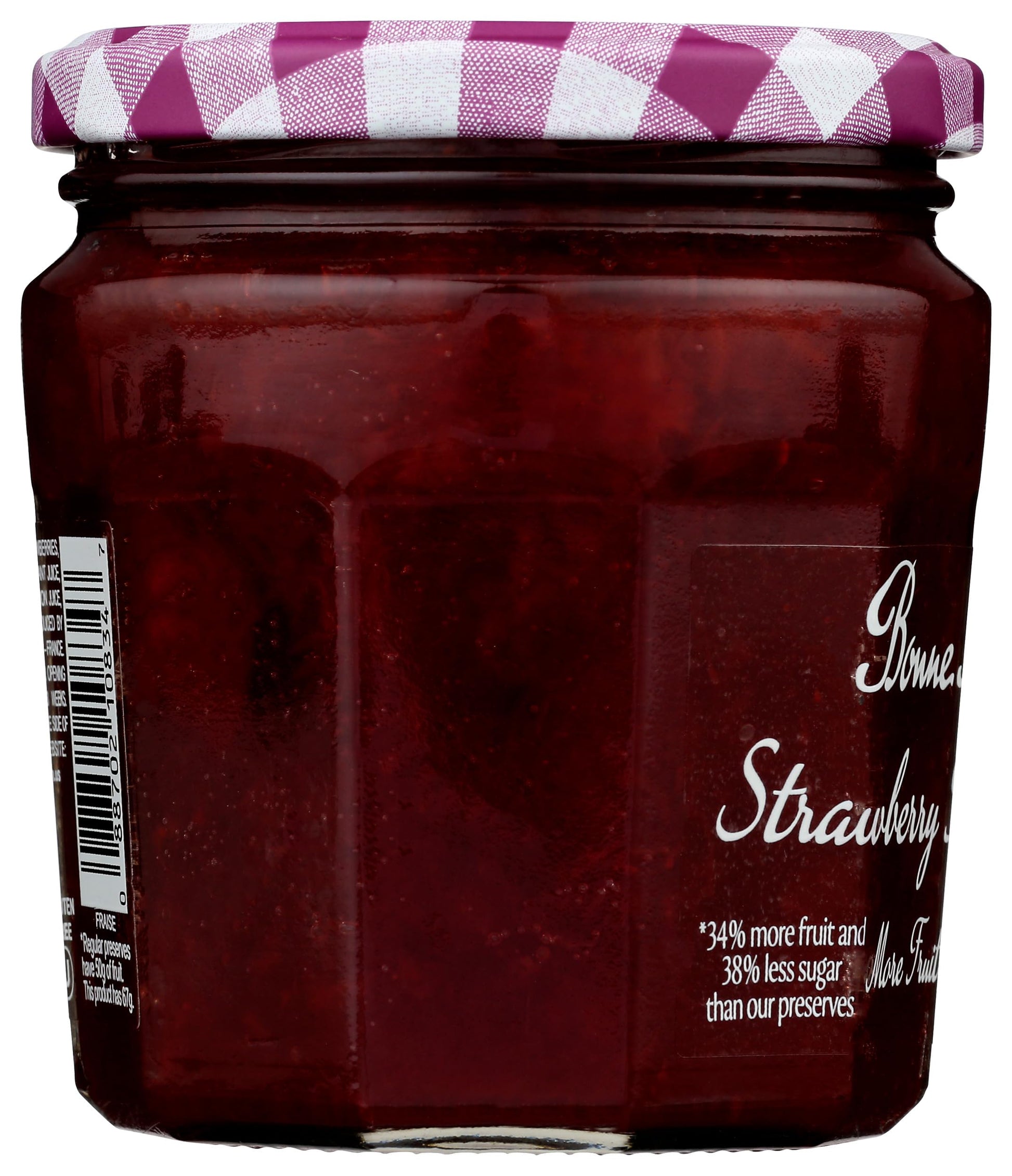 Bonne Maman Fruit Spread Strawberry More Fruit Less Sugar 11.8 Ounce