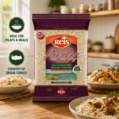 Reis Baldo Rice Long Grain White Rice Natural Cereal 2500g