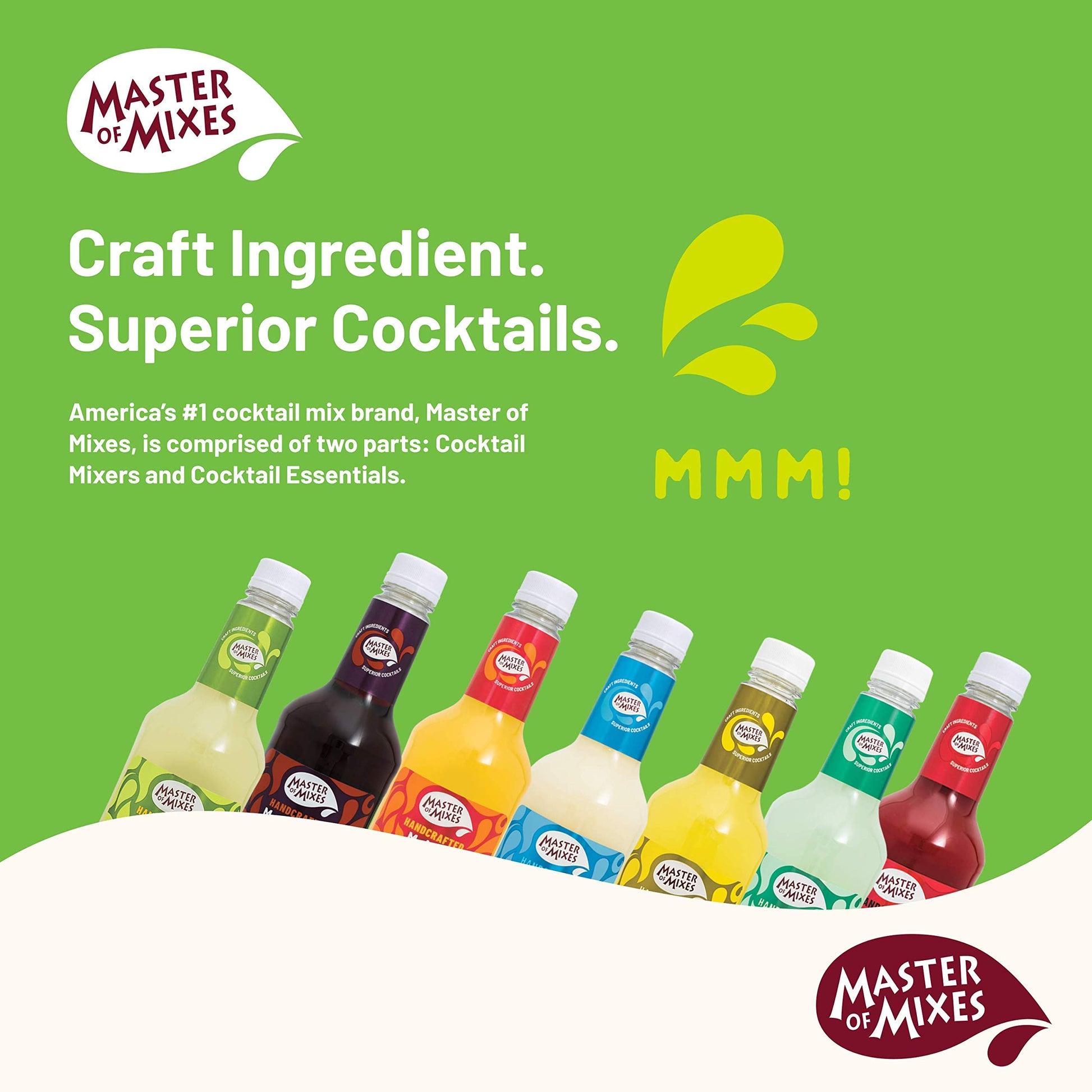 Master of Mixes Mojito Drink Mix Ready To Use Bottle 59.2 1.75 Liter