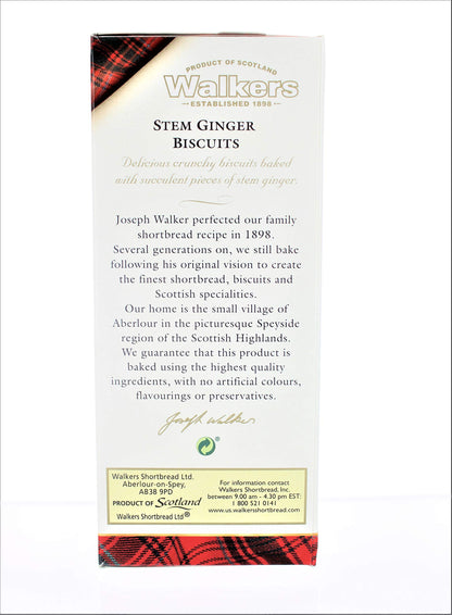 Walkers Stem Ginger Cookies 2 pk 5.3 oz