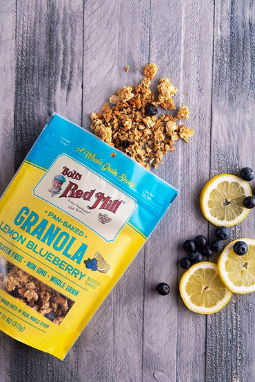 Bob's Red Mill Pan Baked Granola Lemon Blueberry 11 Ounce