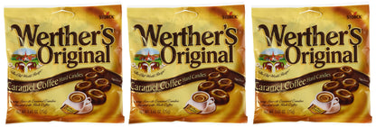 Werther's Original Caramel Coffee Hard Candy, 2.65 oz (Pack of 3) Werther's Original