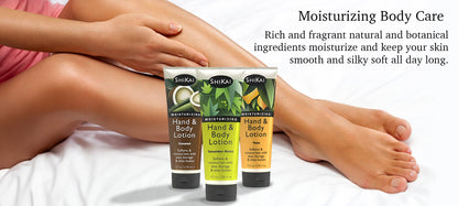 ShiKai Gardenia Aloe Vera Hand & Body Lotion Daily Moisturizing Skincare for 8oz