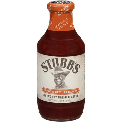 Stubb's Sweet Heat BBQ Sauce, 18 oz Stubb's
