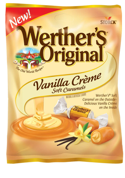 Werther's Original Original Vanilla Vanilla Creme Soft Caramels Individually Wrapped Soft & 4.51 oz