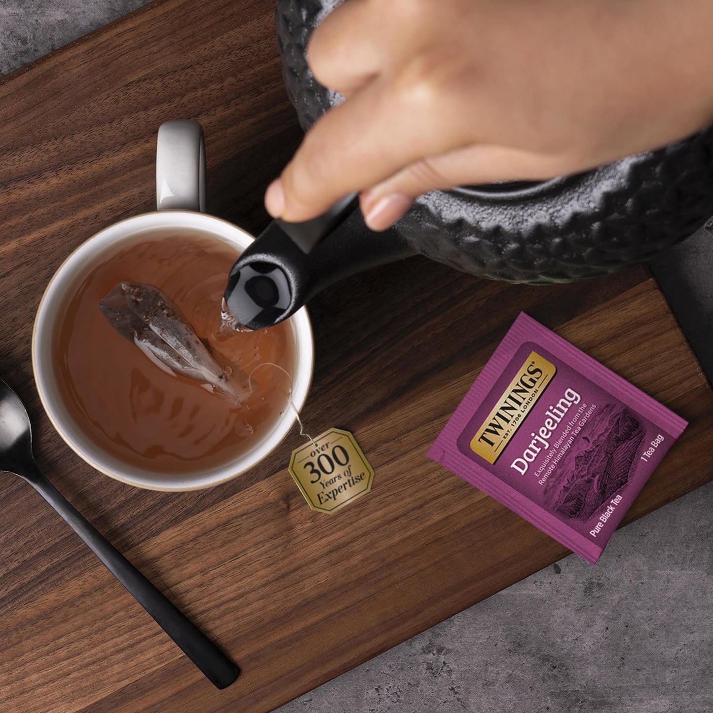 Twinings Darjeeling Tea A Delicate Dry Black Tea Sophisticated 20 Count