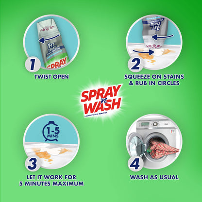 Spray 'n Wash Max Gel Pre-Treat Laundry Stain Stick 6.7 oz