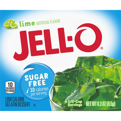 Jell-O Lime Gelatin Dessert Mix, 0.03 oz (Pack of 6) Jell-O