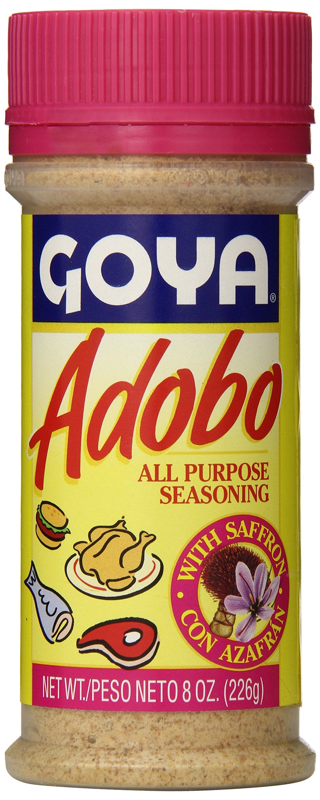Goya Adobo with Saffron 8 Ounce