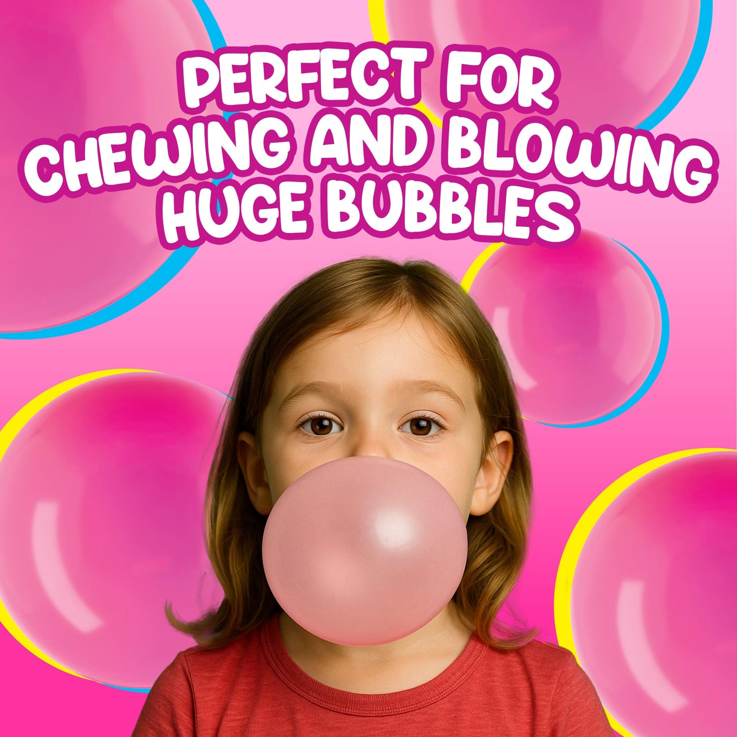 Bubblicious Watermelon Gum 18 Packs of 90 Total Pieces 5 Pieces