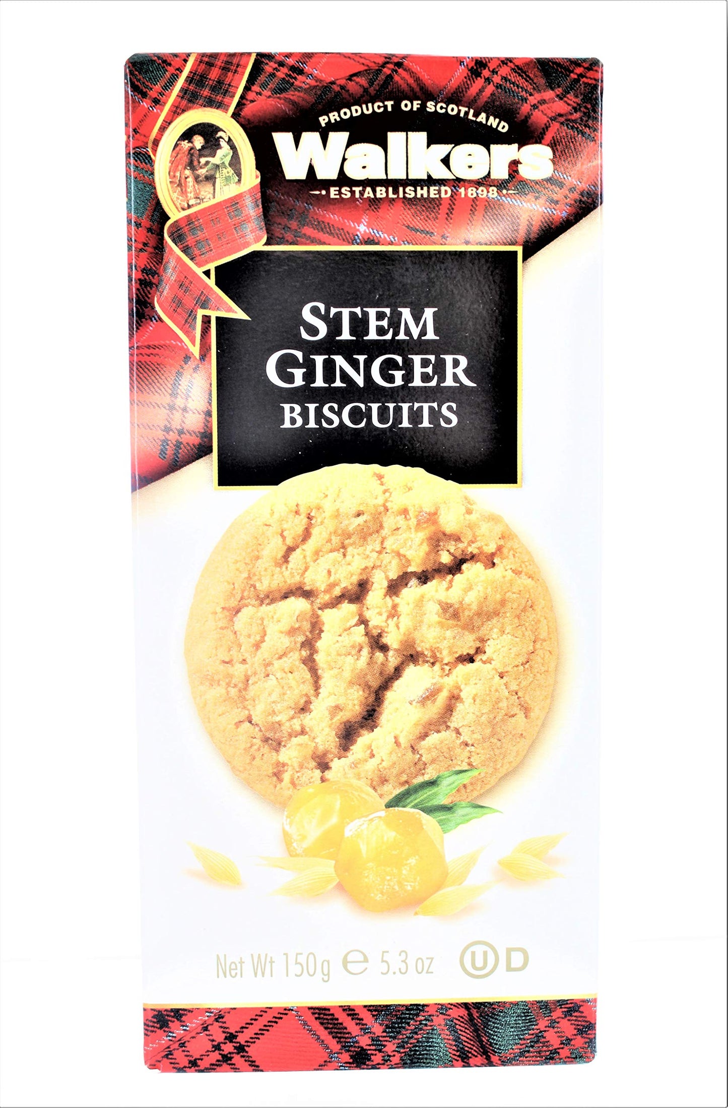 Walkers Stem Ginger Cookies 2 pk 5.3 oz