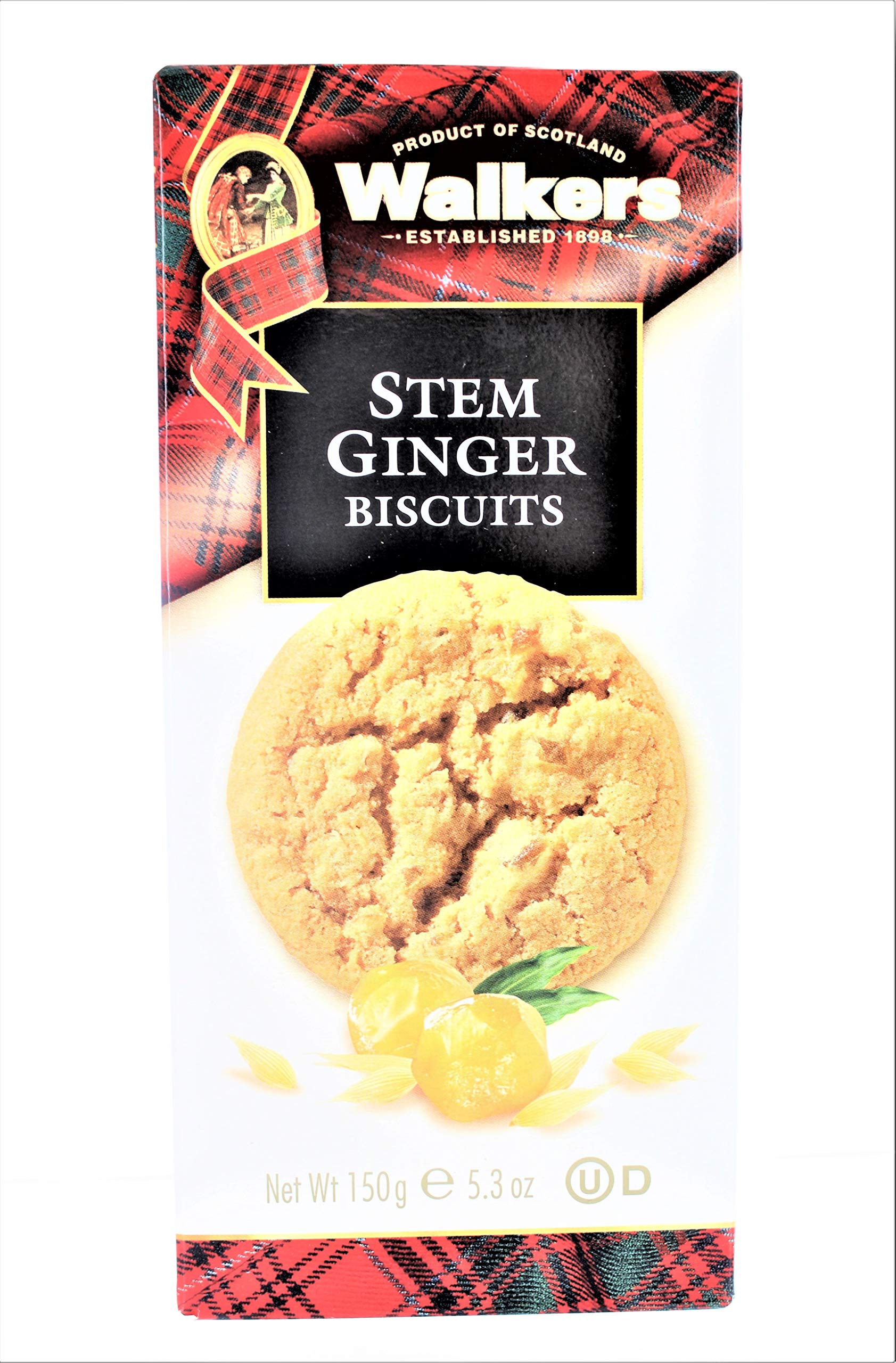 Walkers Stem Ginger Cookies 2 pk 5.3 oz