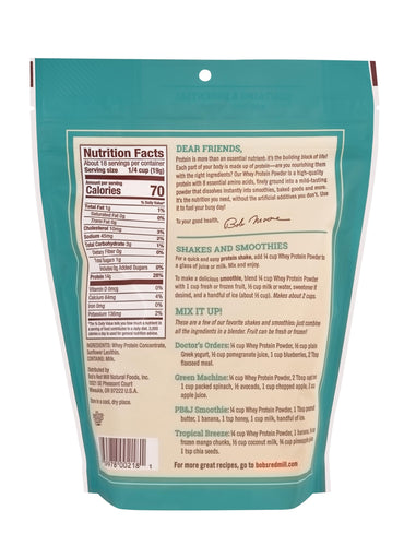 Bob's Red Mill All Natural Whey Protein Powder 12 Ounce