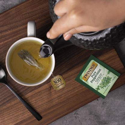 Twinings Mint Peppermint Pure Peppermint Tea Naturally Caffeine Free Refreshing Mint 50 Count
