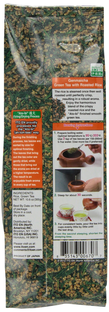 Ito-En Tea Genmai Cha 10.6 Ounce Packages