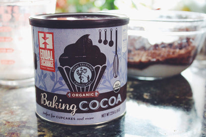 Equal Exchange Organic Baking Cocoa 8-Ounce (Pack of 3)