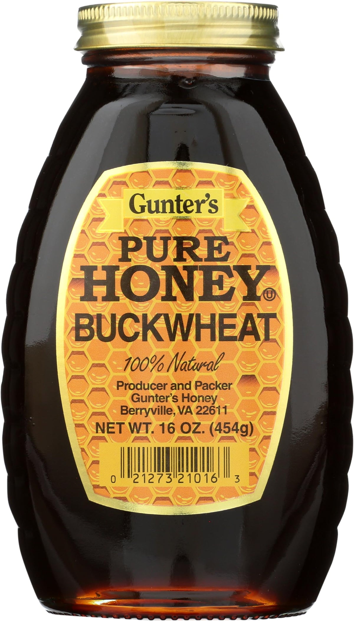 Gunter Apiaries Honey Buckwheat, 16 oz Gunter Apiaries