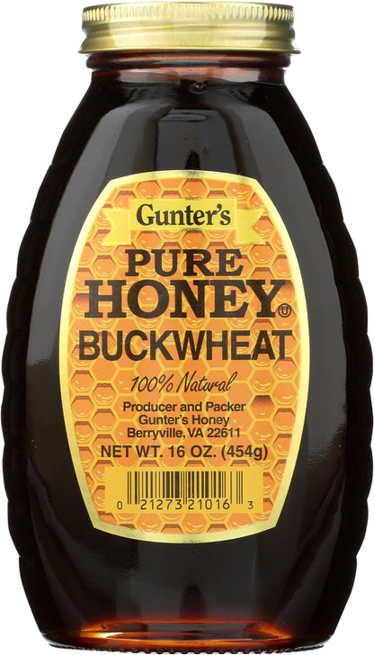 Gunter Apiaries Honey Buckwheat, 16 oz Gunter Apiaries