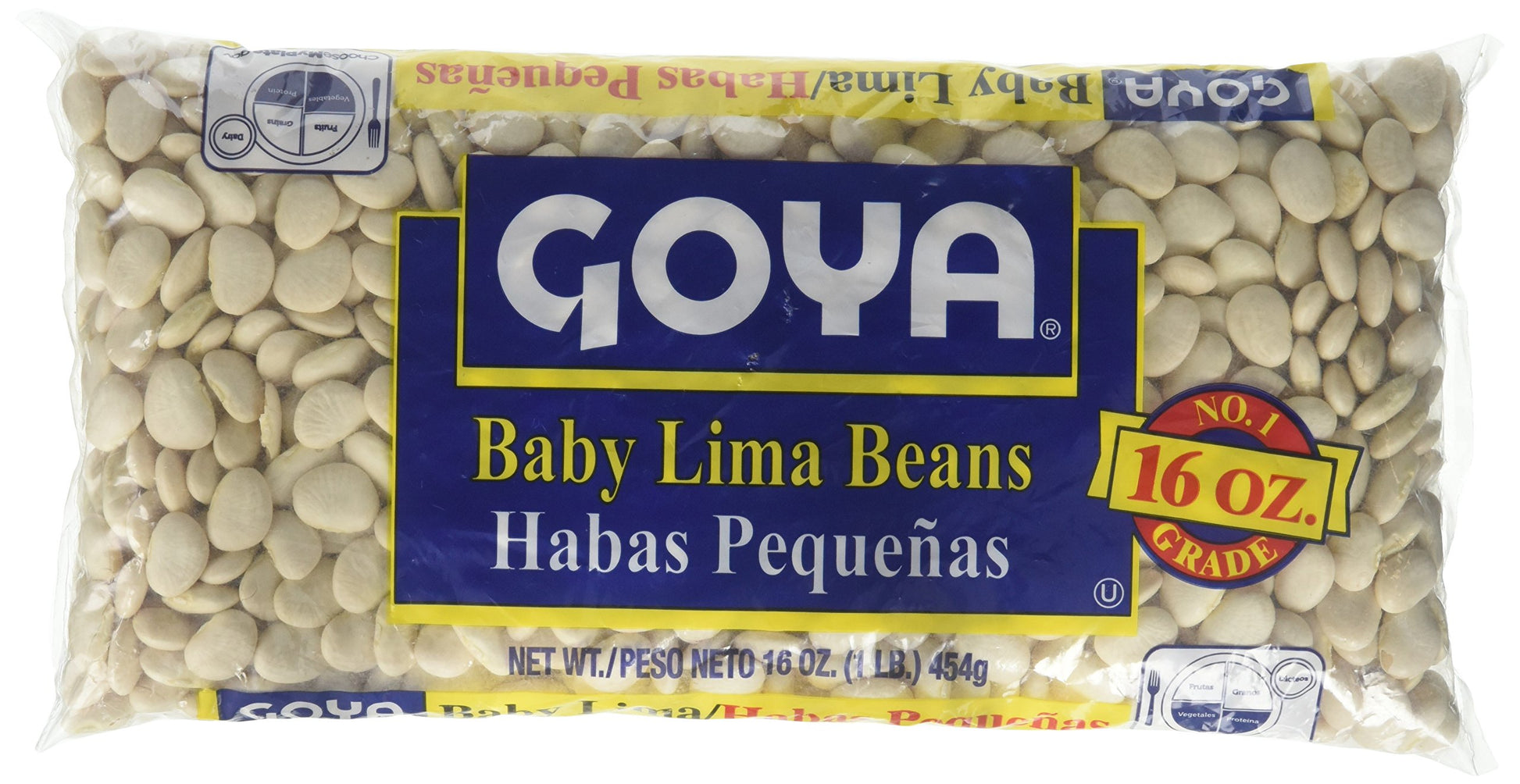 Goya Baby Lima/Habas Pequenas 16 oz (Pack of 3). Goya