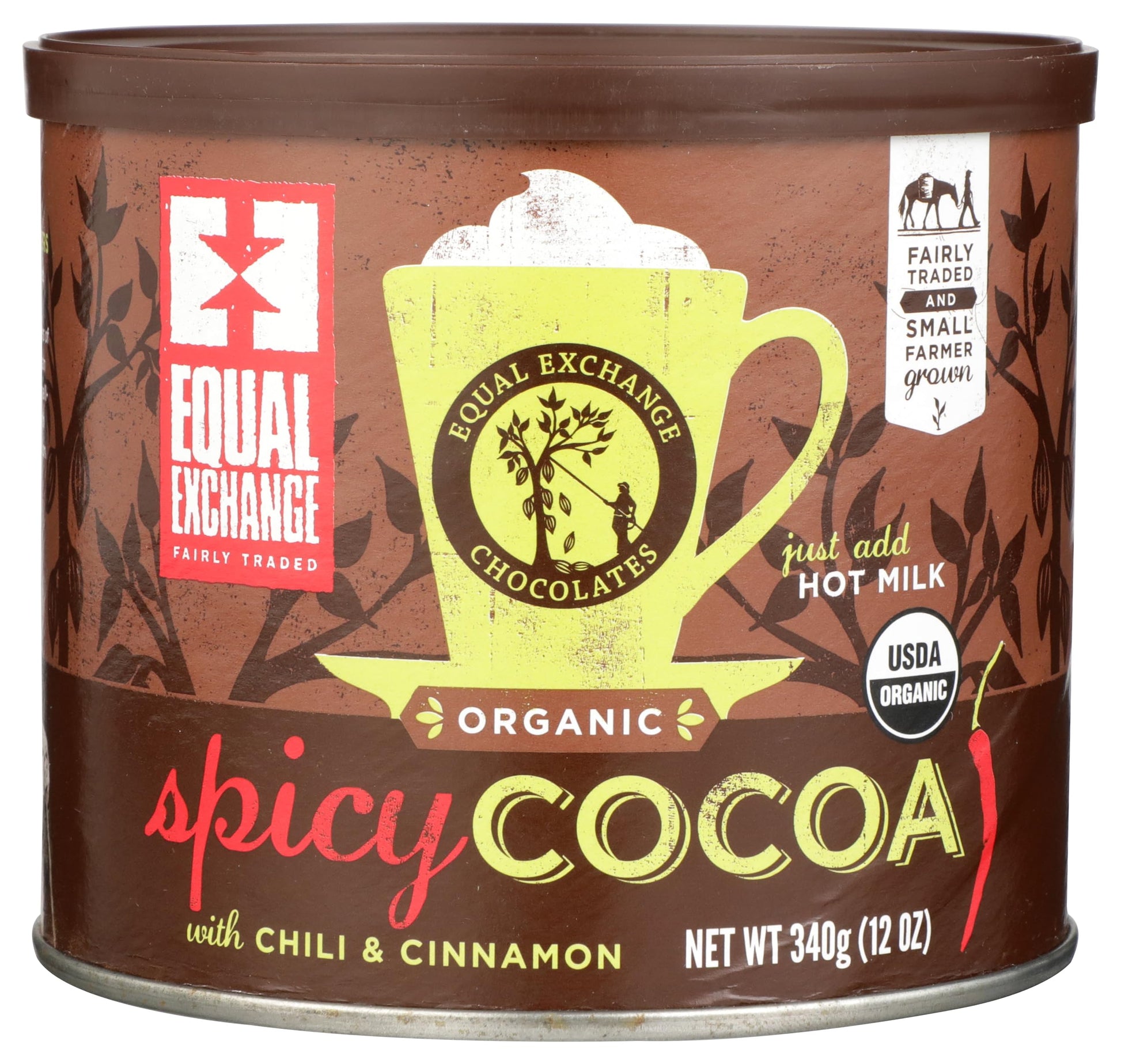 EQUAL EXCHANGE Organic Spicy Hot Cocoa, 12 oz Equal Exchange