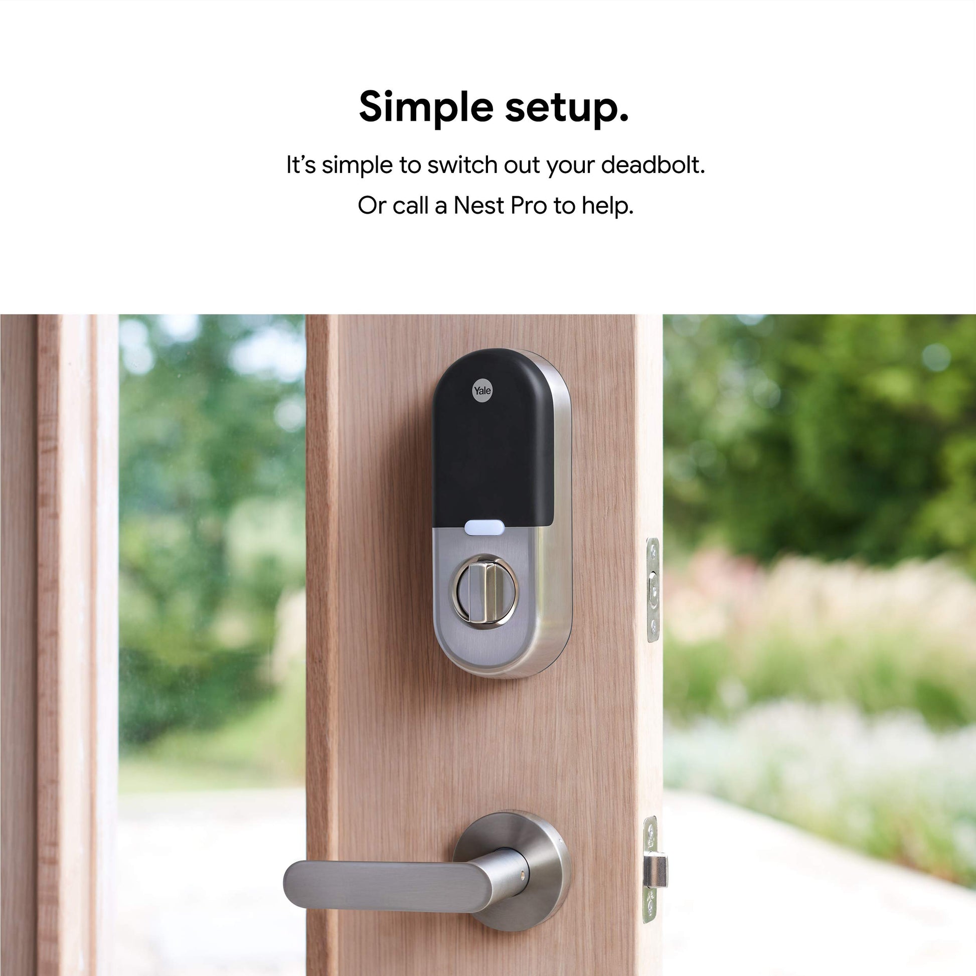 Google Nest x Yale Lock Tamper Proof Smart Lock for