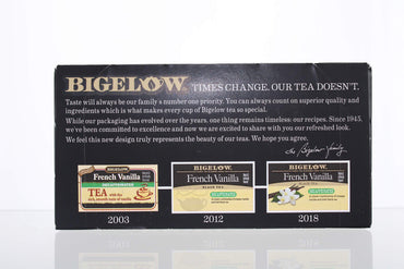 Bigelow Tea Decaffeinated French Vanilla Bag 20 ct 1.28 oz