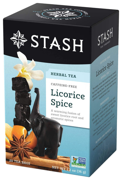 Stash Tea Licorice Spice 6 Units / 20 bag