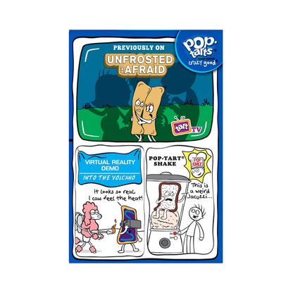 Pop-Tarts Breakfast Toaster Pastries Unfrosted Blueberry Flavored 8 Count 14.7 oz