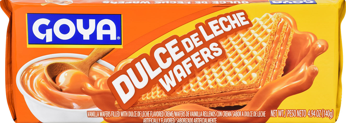 Goya Dulce de Leche Wafer Cookies, 4.94 oz Goya