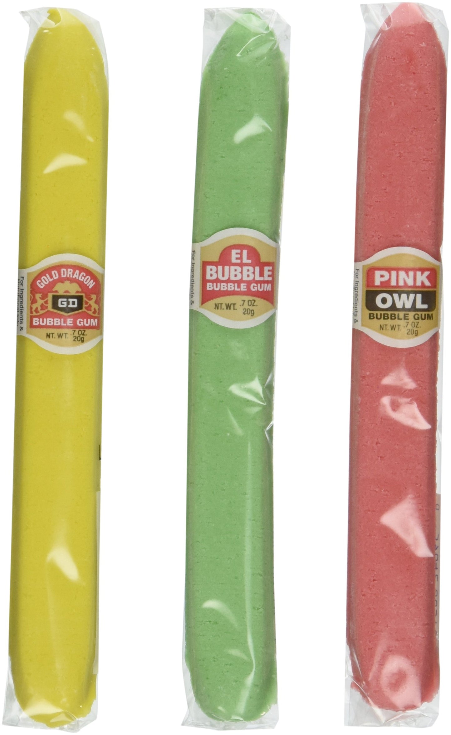 Dubble Bubble El Bubble Original 5" Bubble Gum Cigars (Pack of 36) Dubble Bubble