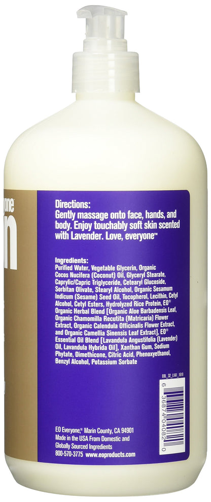Eo Products EveryOne Lotion Lavender And Aloe 32 fl oz
