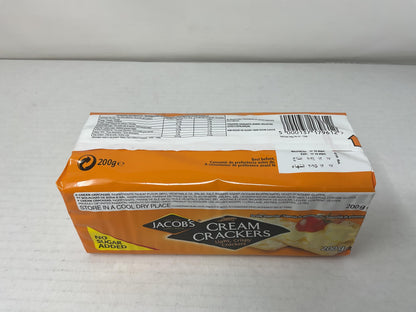 Jacobs Cream Cracker 200g (Pack of 3)