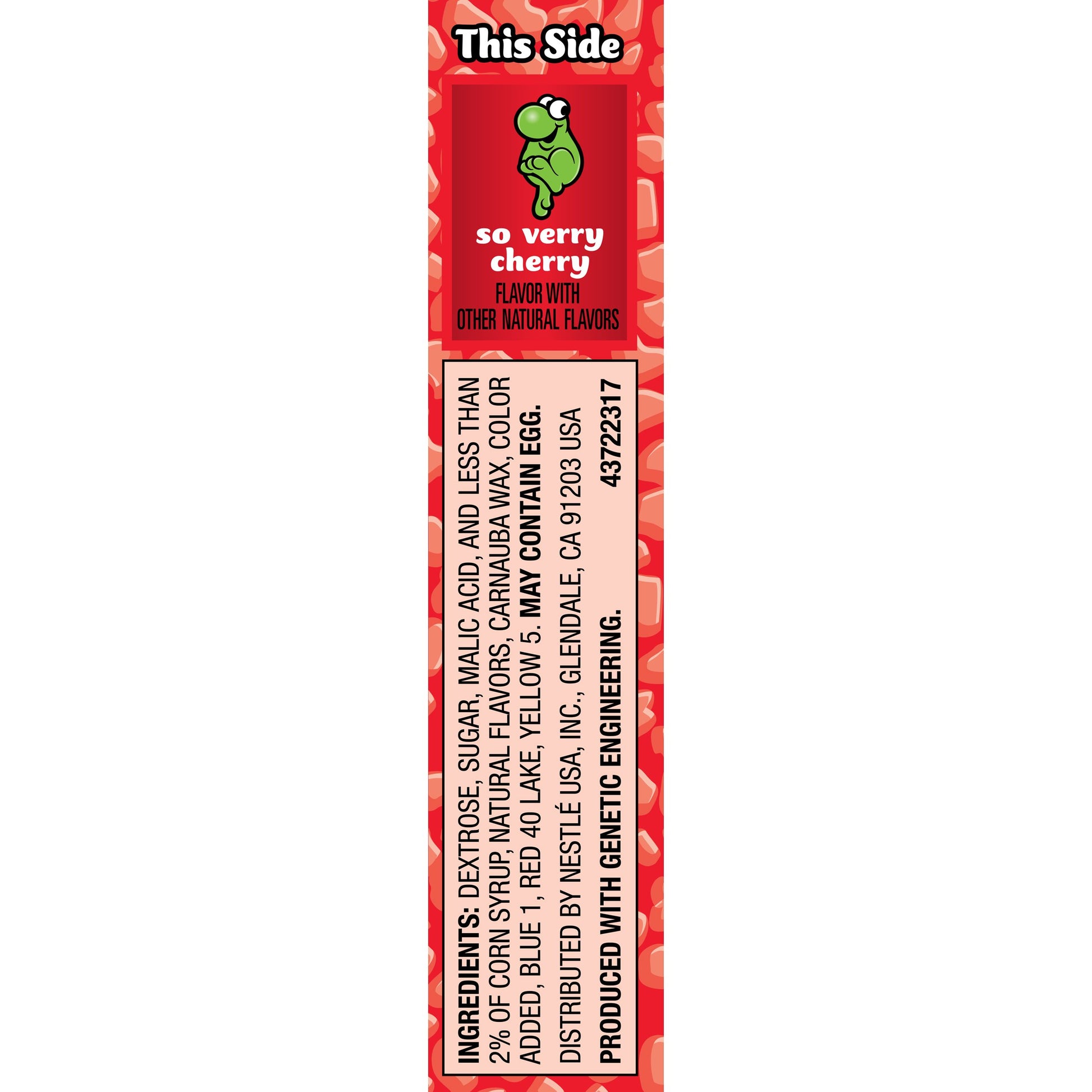 Wonka Nerds Watermelon and Wild Cherry Candy 1.65 Ounce