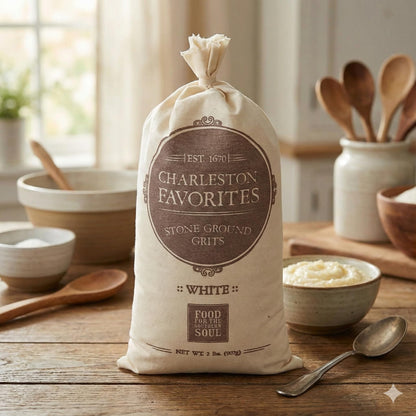 Charleston Favorites Stone Ground Grits White 2 lbs