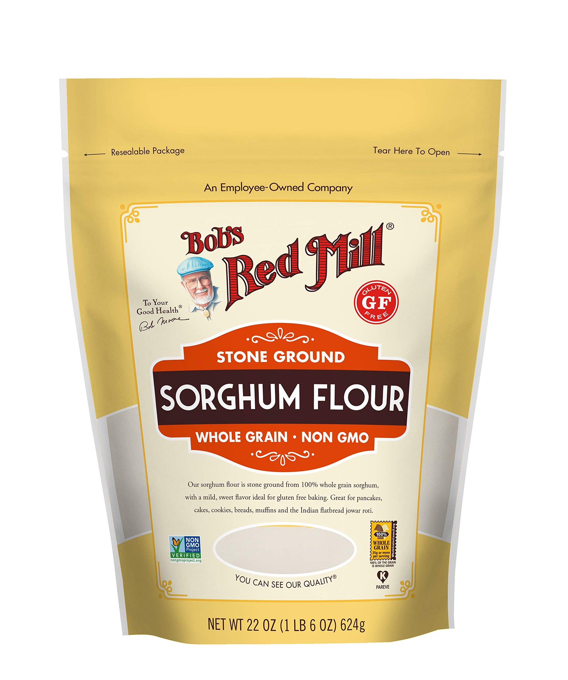 Bob's Red Mill Gf Sweet White Sorghum Flour - 22 oz - (Pack of 2) Bob's Red Mill