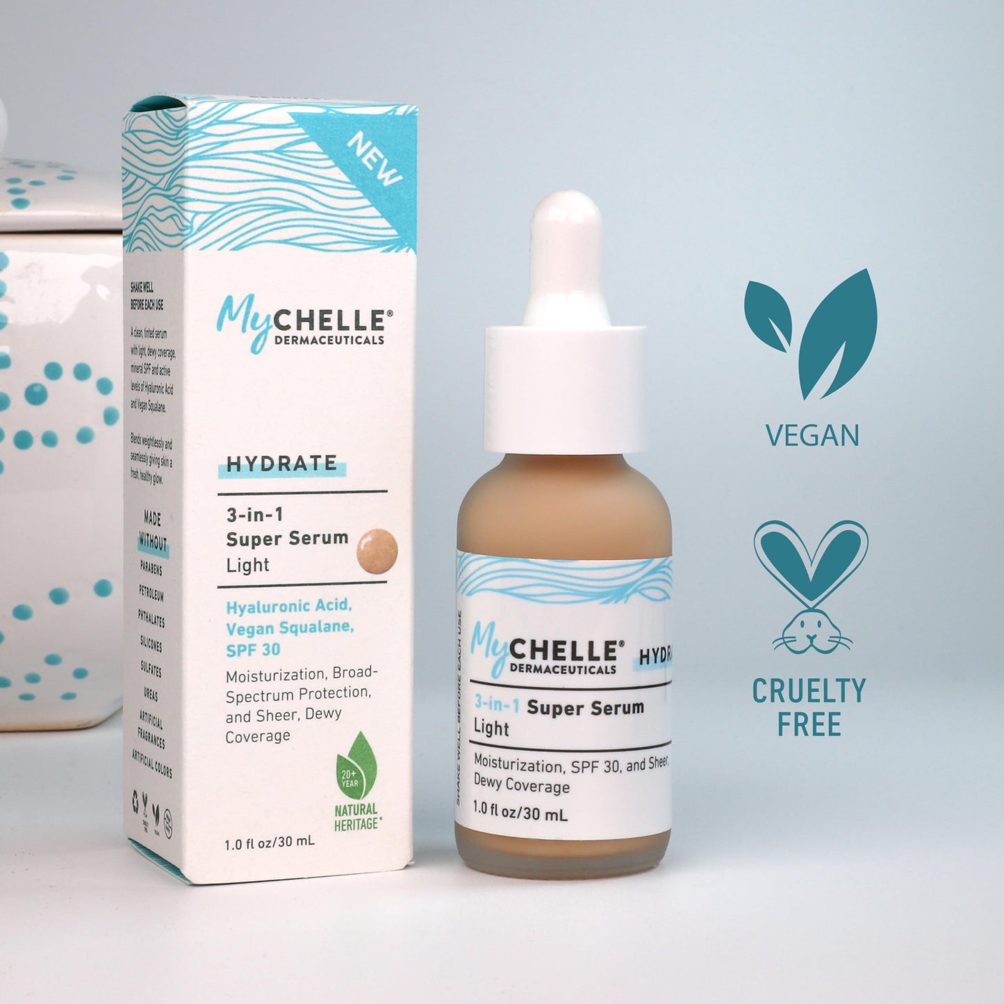MyCHELLE Light 3 in 1 Super Serum 1 oz