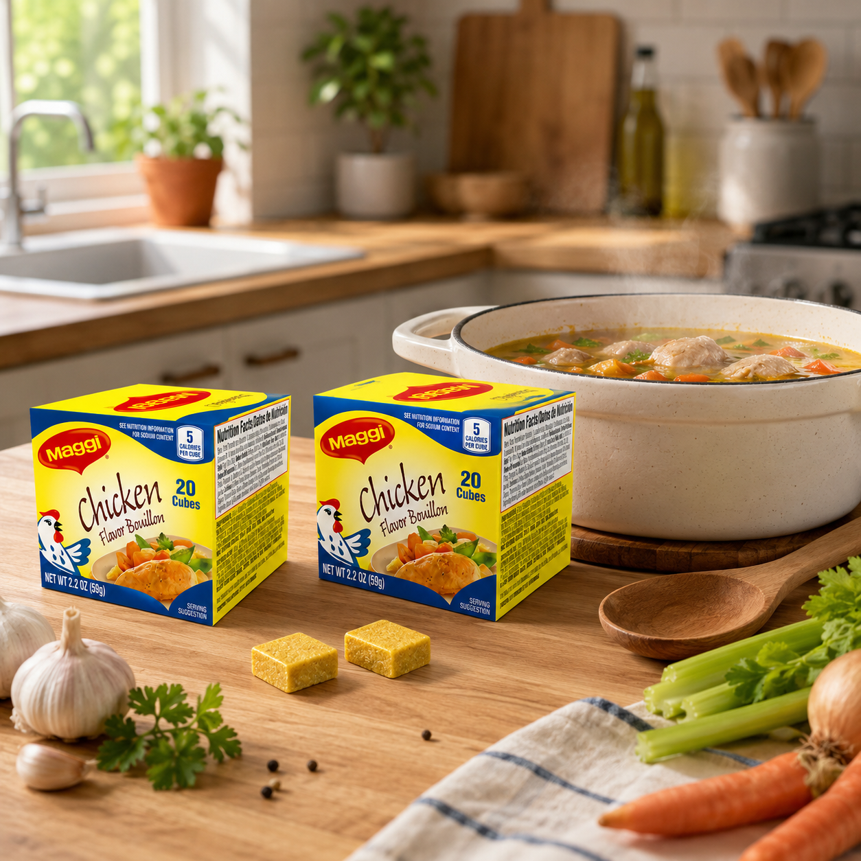 Maggi Chicken Bouillon Cubes 20ct