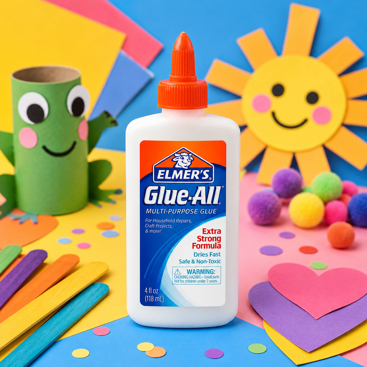 Elmer's Glue-All Multi-Purpose Glue White 4 Ounces