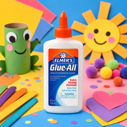 Elmer's Glue-All Multi-Purpose Glue White 4 Ounces