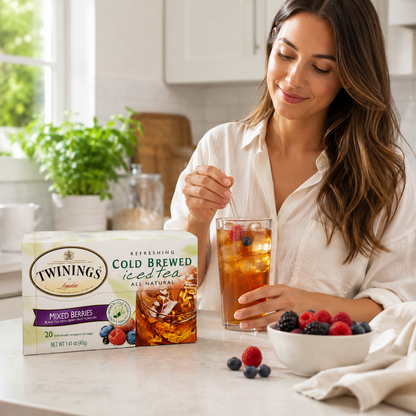 Twinings Mixed Berries Cold Brewed Iced Tea 20 Count
