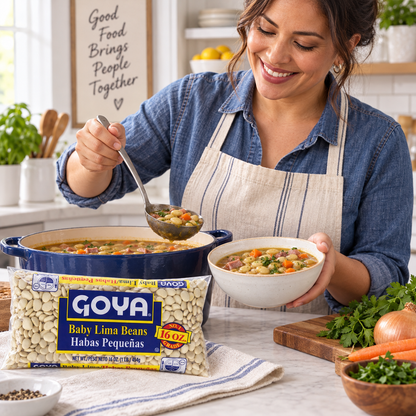 Goya Baby Lima/Habas Pequenas 16 oz (Pack of 3). Goya