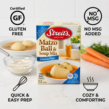 Streits, Mix Matzo Ball And Soup Gluten Free, 4.5 oz Streit's