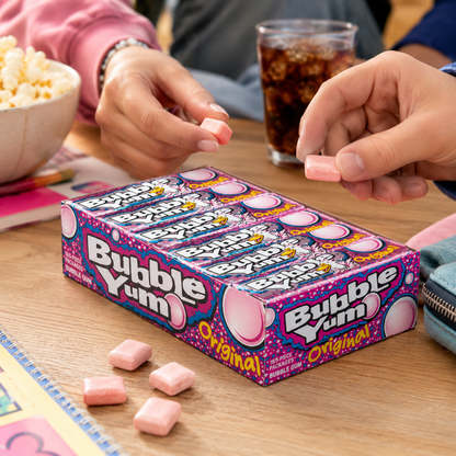 Bubble Yum Original Bubble Gum 5 ct