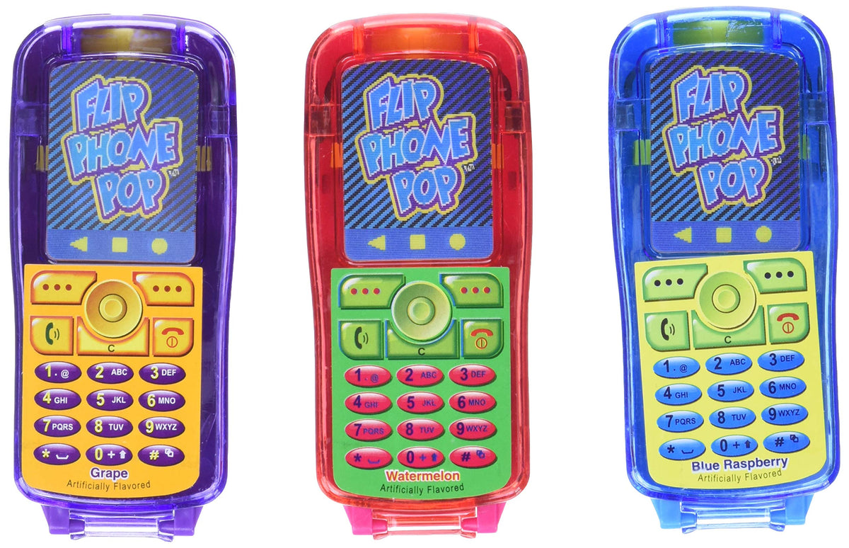 Flip Phone Pop - 12 Count Flip Phone Pop