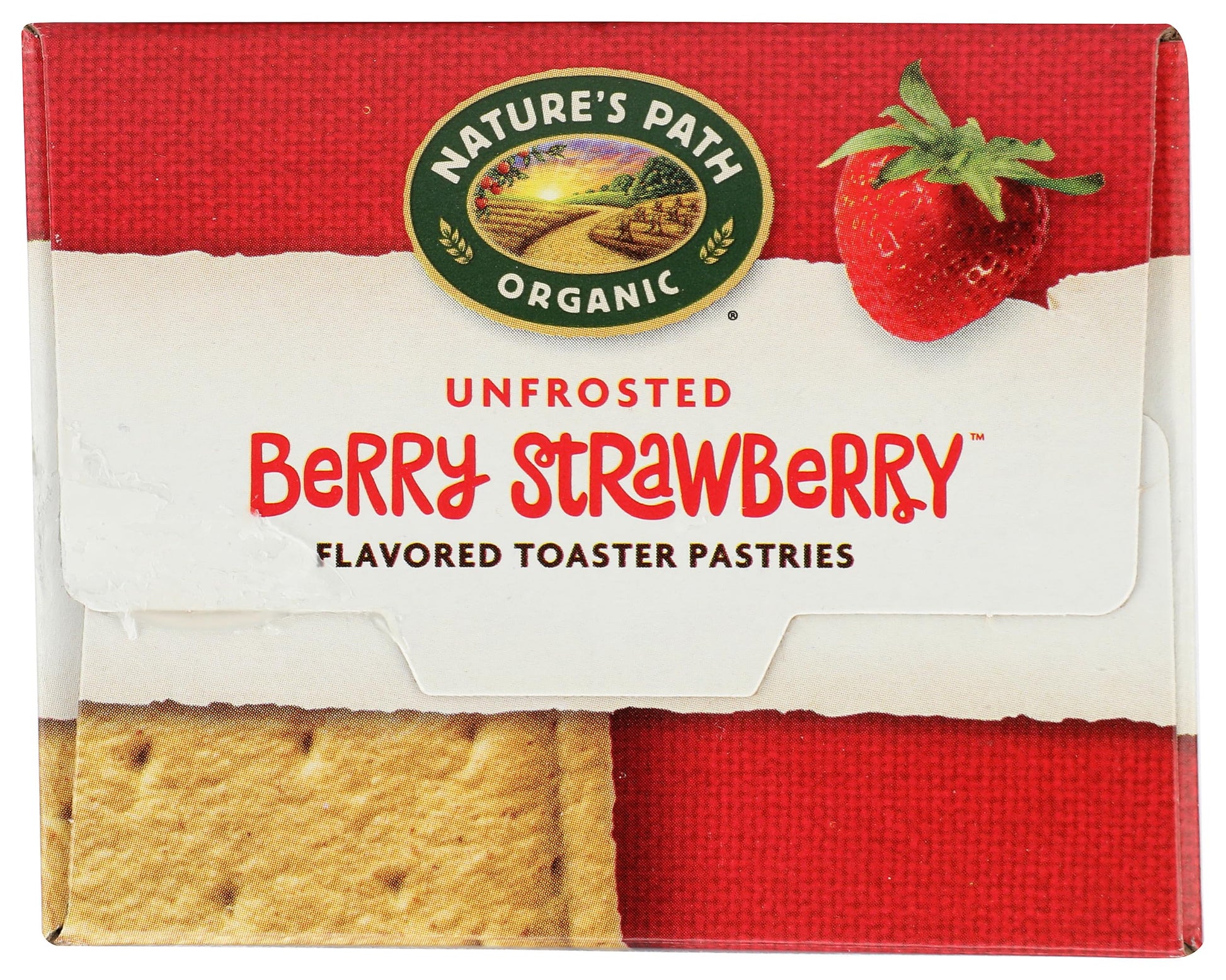 Nature's Path Toaster Pastries Strawberry Un Frosted 6 ct