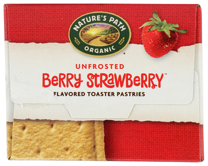 Nature's Path Toaster Pastries Strawberry Un Frosted 6 ct